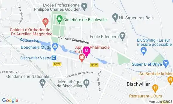 Localisation Station Leclerc