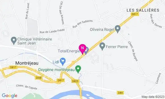 Localisation Le Relais des Cimes