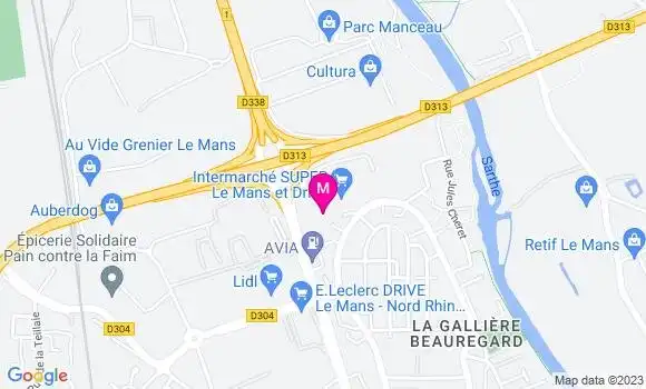 Localisation Station Intermarché
