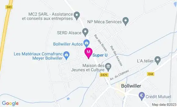 Localisation Super U