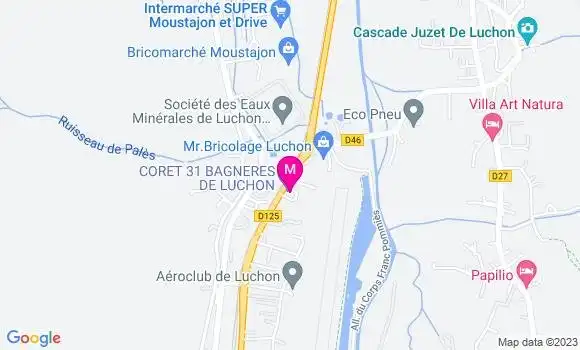 Localisation Station Esso