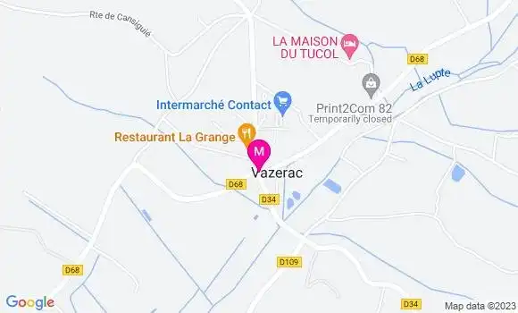 Localisation Intermarché Station