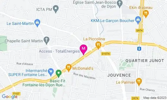 Localisation Access TotalEnergies
