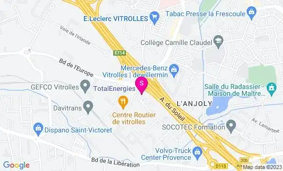 Localisation TotalEnergies