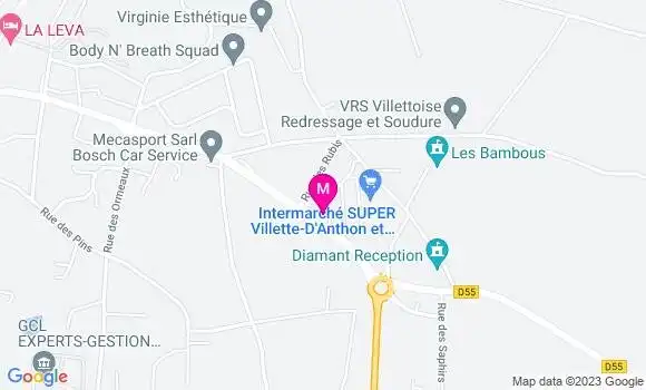 Localisation Stations Service Intermarché
