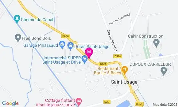 Localisation Intermarché
