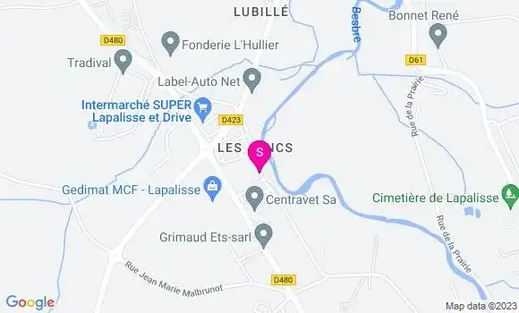 Localisation Station Carrefour