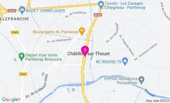 Localisation Esso