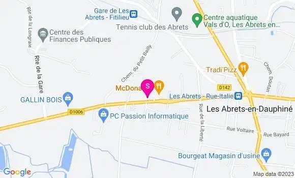 Localisation Station Carrefour