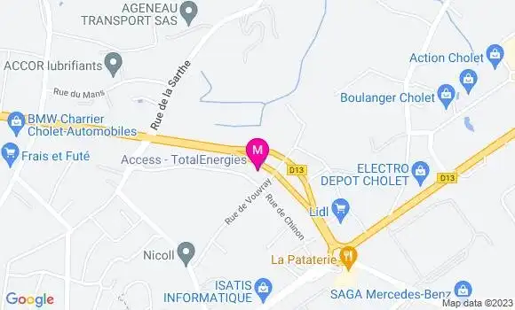 Localisation Access TotalEnergies