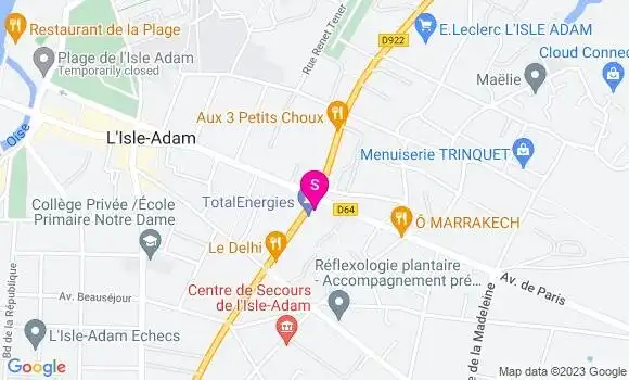 Localisation TotalEnergies