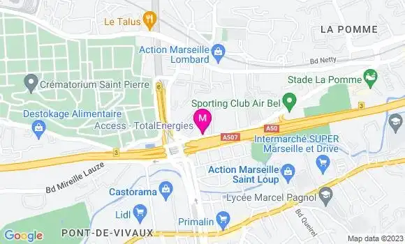 Localisation Access TotalEnergies