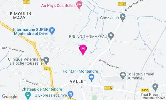 Localisation Intermarché Station