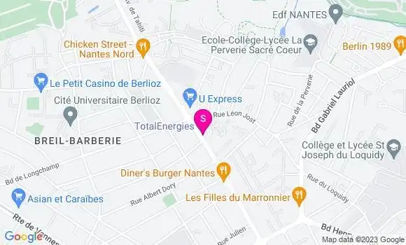 Localisation TotalEnergies