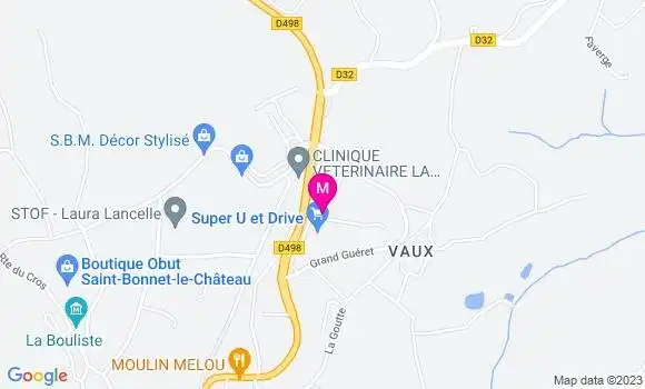 Localisation Super U
