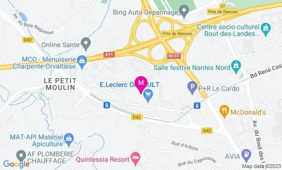 Localisation Station Leclerc