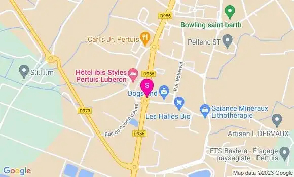 Localisation Carrefour Market