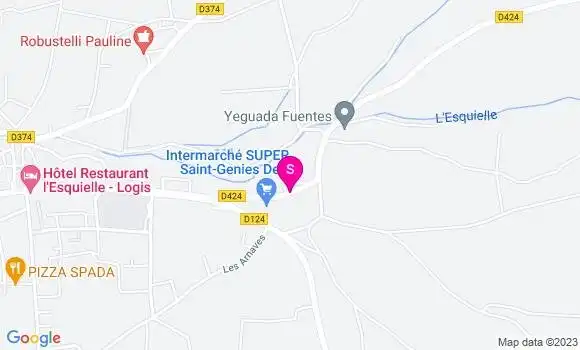 Localisation Intermarché Station