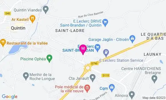 Localisation Station Leclerc