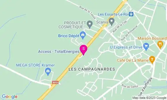 Localisation Access TotalEnergies
