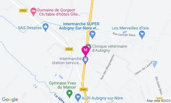 Localisation Intermarché Station