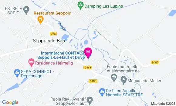 Localisation Intermarché Contact