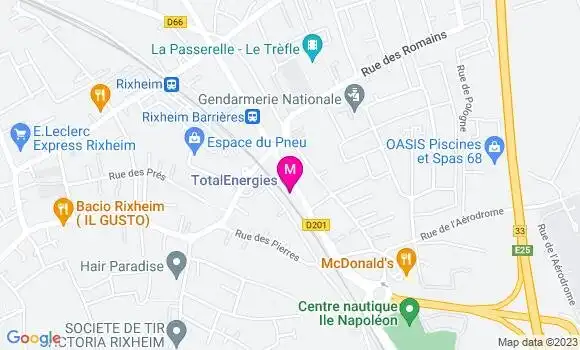 Localisation TotalEnergies