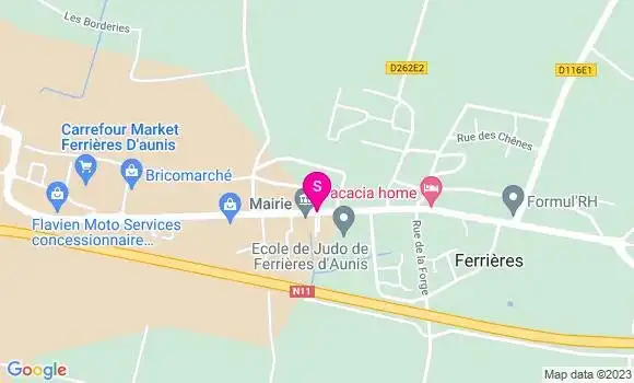 Localisation Carrefour Market