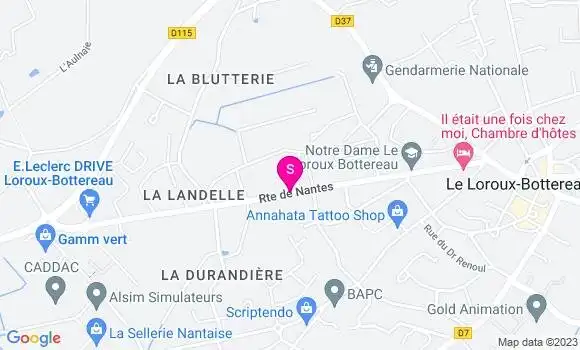 Localisation Station Leclerc