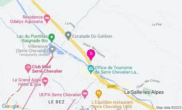 Localisation Relais du Téléphérique