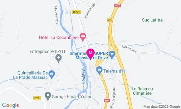 Localisation Intermarché Station