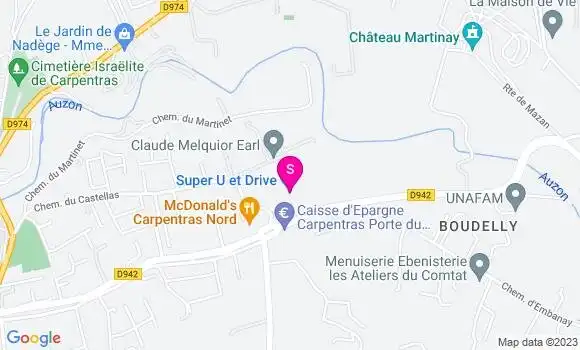Localisation Super U