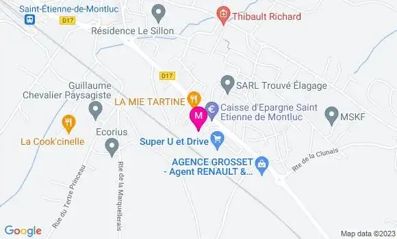 Localisation Super U