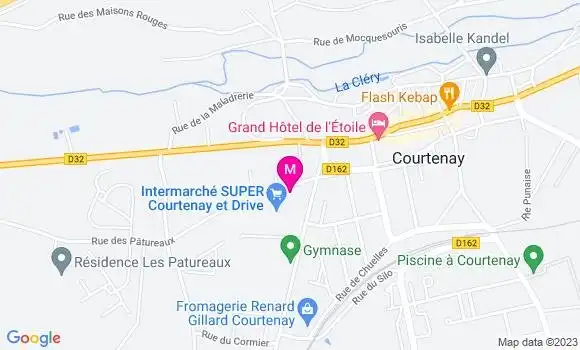 Localisation Intermarché Station