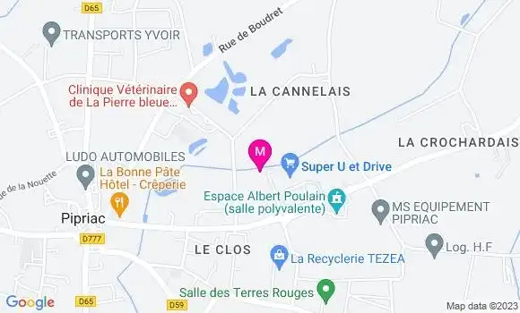 Localisation Station U