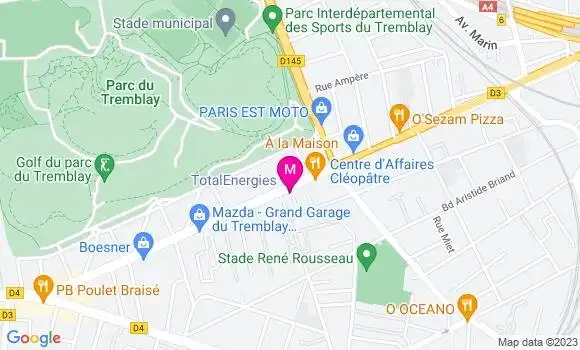 Localisation TotalEnergies