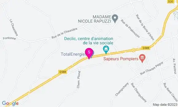 Localisation TotalEnergies