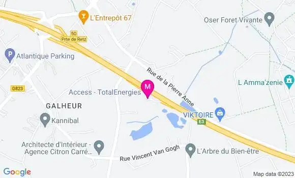 Localisation Access TotalEnergies