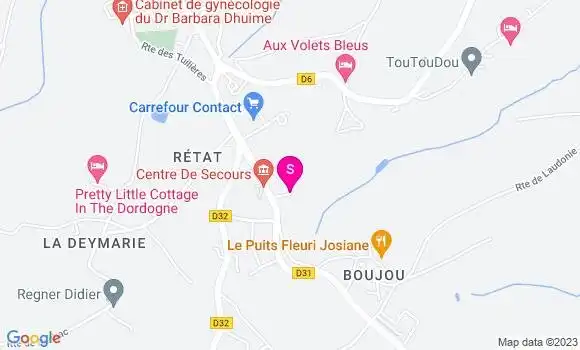 Localisation Carrefour Contact