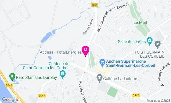 Localisation Access TotalEnergies