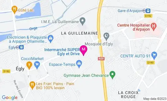 Localisation Intermarché Station