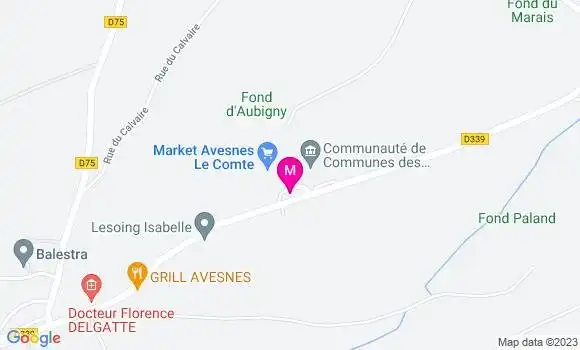 Localisation Carrefour Market
