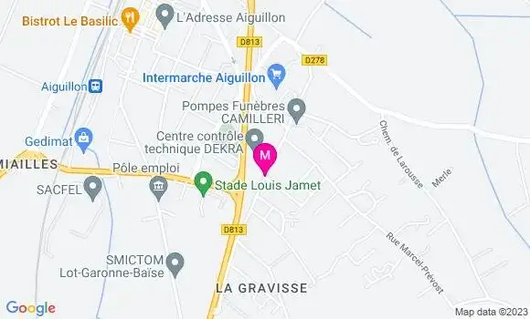 Localisation Intermarché Station