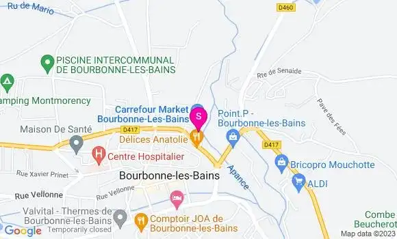 Localisation Carrefour Market