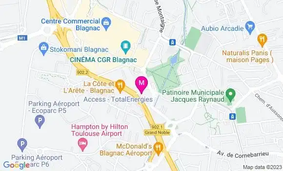 Localisation Access TotalEnergies