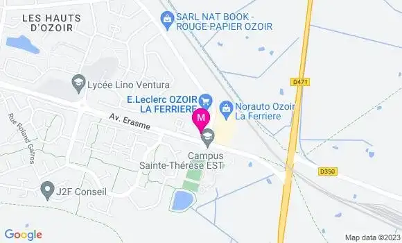 Localisation Station Leclerc