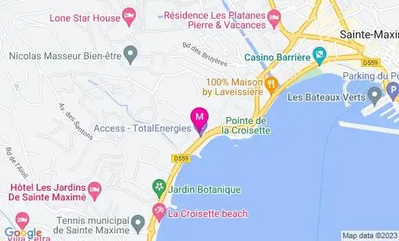 Localisation Access TotalEnergies