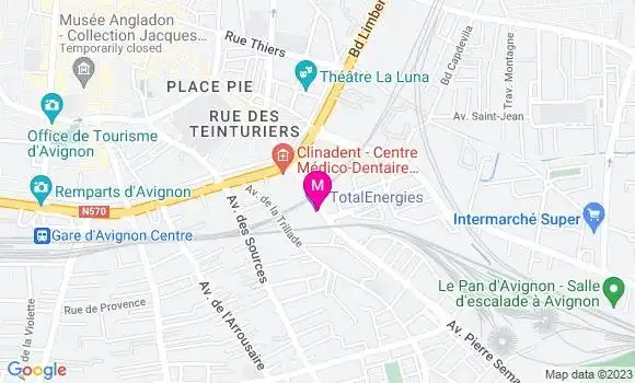 Localisation TotalEnergies