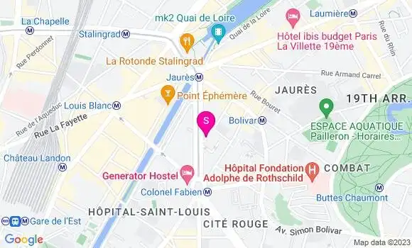 Localisation Relais des Chaufourniers