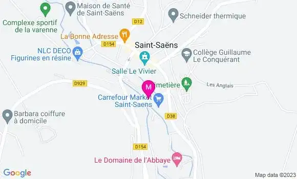 Localisation Carrefour Market